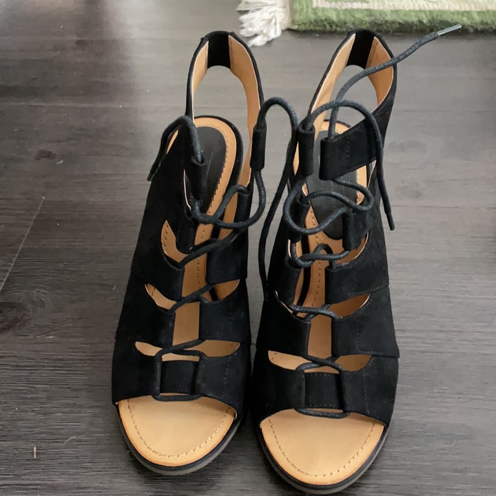 Melrose and Market Lace-up wedges